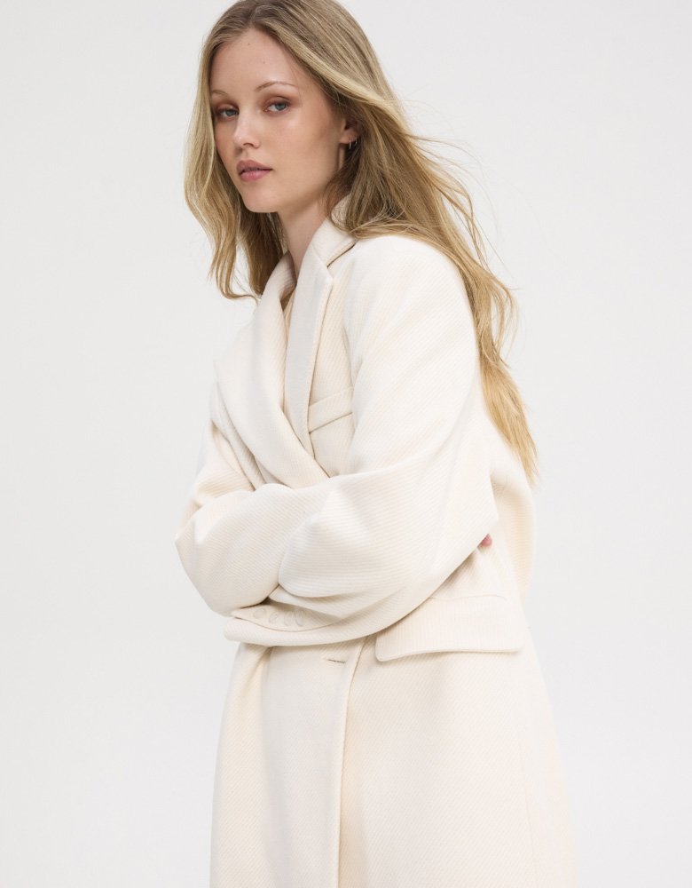 Sunset go Nora coat off white